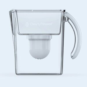 Clearly Filtered Water Pitcher 80oz 10 cup capacity Affinity Filtration